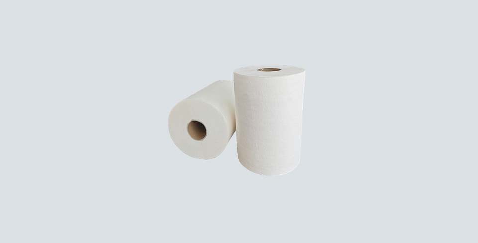 Laminated roll towels